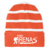 Sport-Tek® Striped Beanie with Solid Band