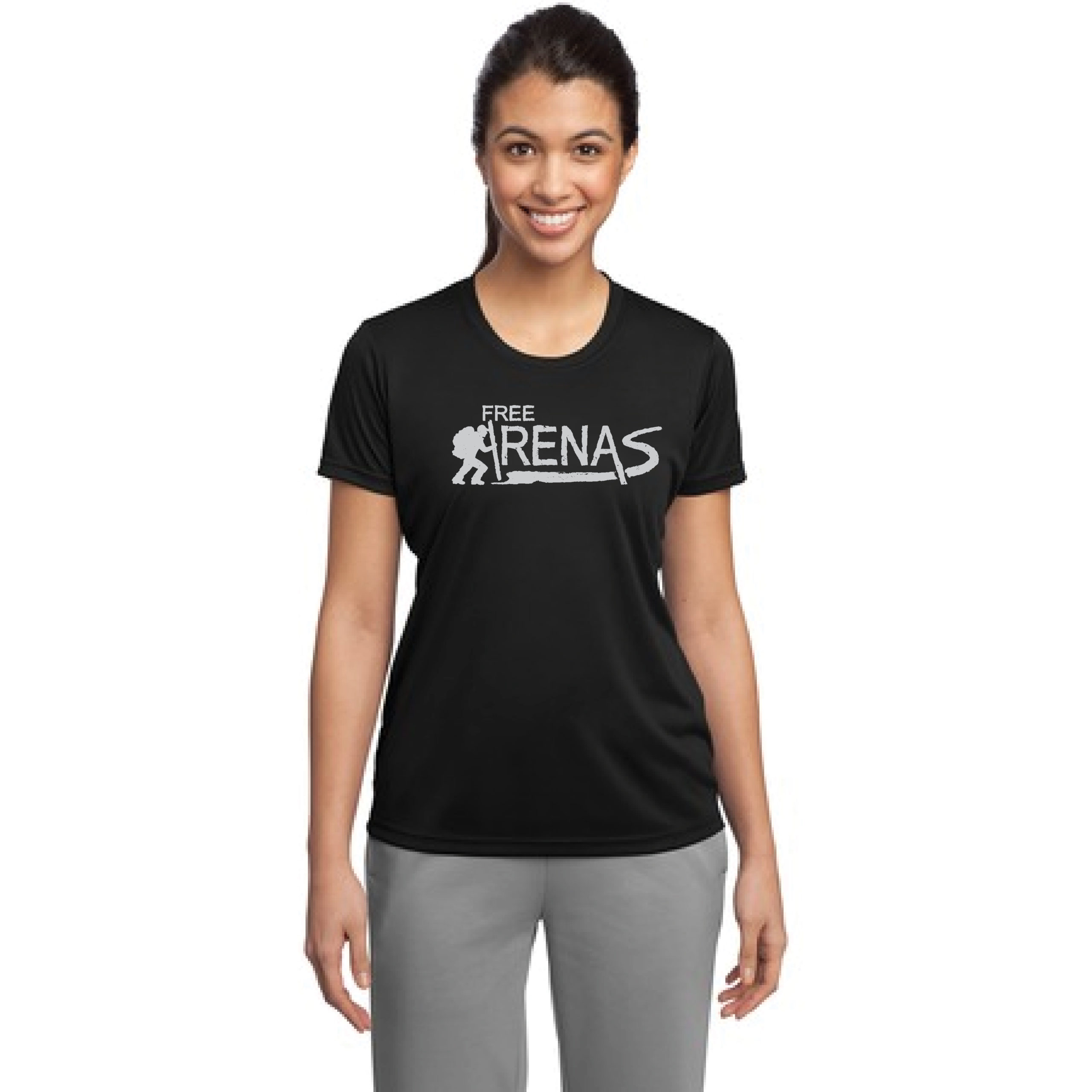 Ladies Short Sleeve Sport-Tek T-Shirt (Crew Neck) - Image 6