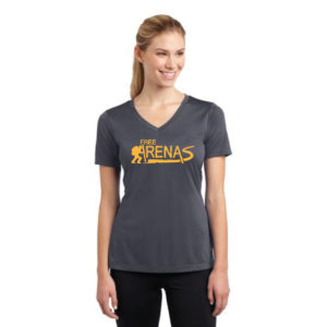Ladies Short Sleeve Sport-Tek T-Shirt (V-Neck)