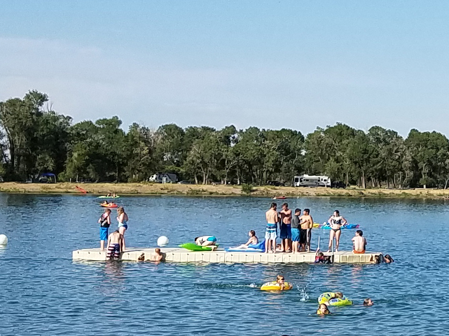 Jefferson County Lake (AKA Rigby Lake) Camp, Canoe, Dive, Kayak, Sled