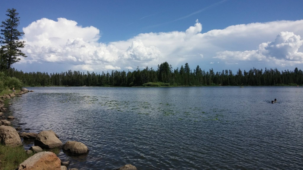 Horseshoe Lake Camp, Canoe, Dive, and Swim near Ashton, Idaho Free