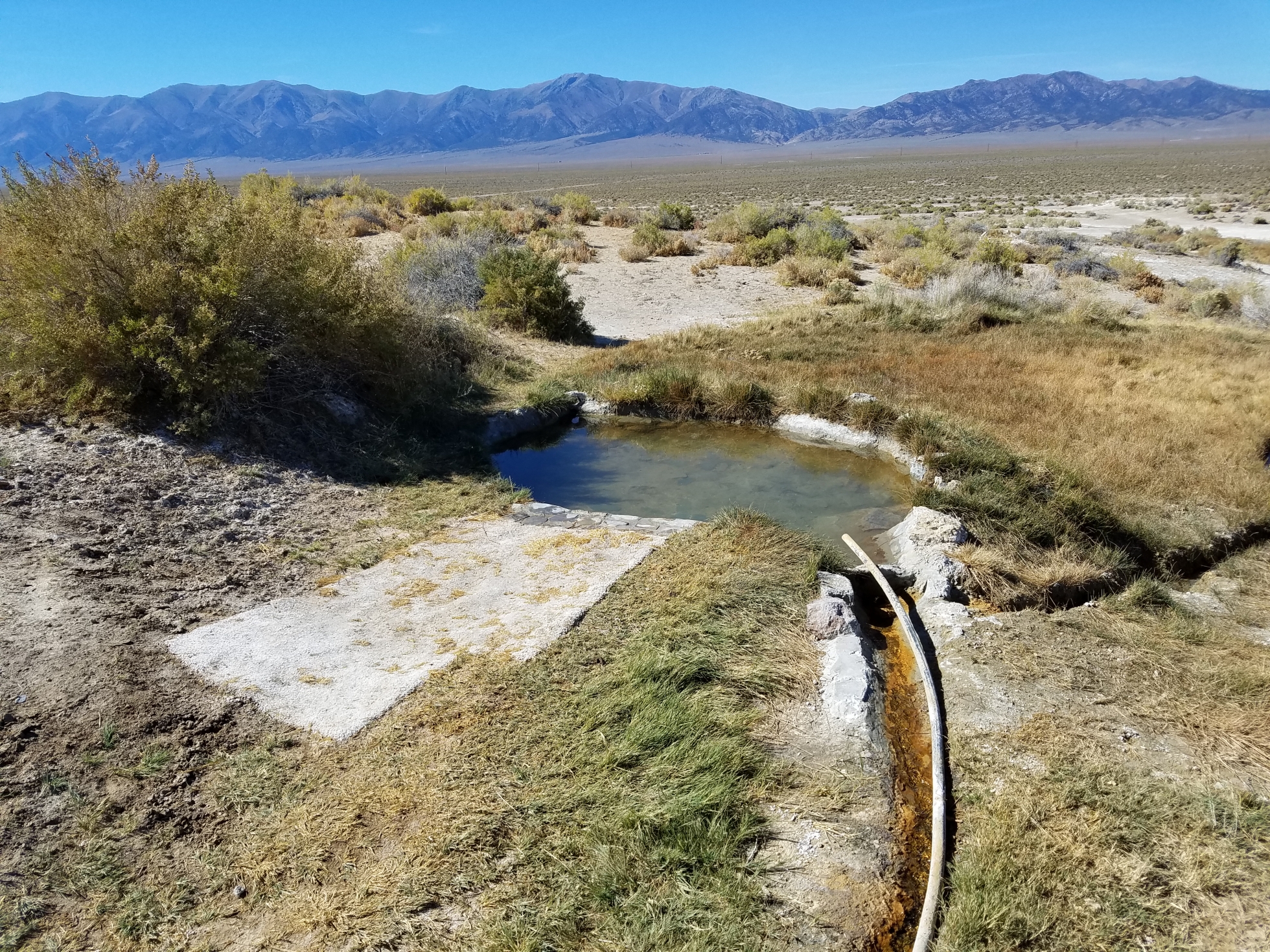 Spencer Hot Springs Hot Springs near Austin, Nevada Free Arenas