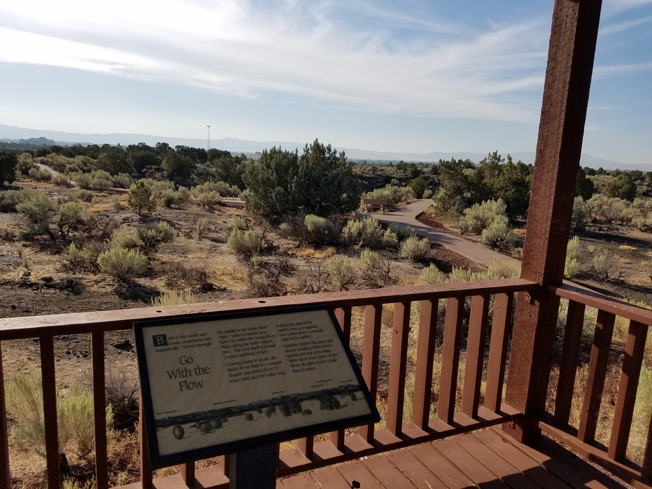 Hell's Half Acre Southbound Rest Stop Hike near Blackfoot, Idaho