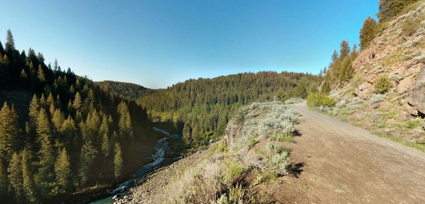 Yellowstone Branch Line Trail Backpack, Cross Country Ski, Hike