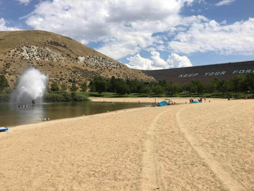Sandy Point Disc Golf and Swim near Boise, Idaho Free Arenas