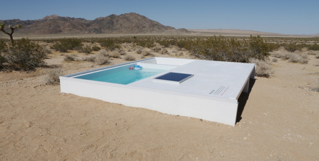Secret Mojave Social Pool Swim near Lucerne Valley, California Free