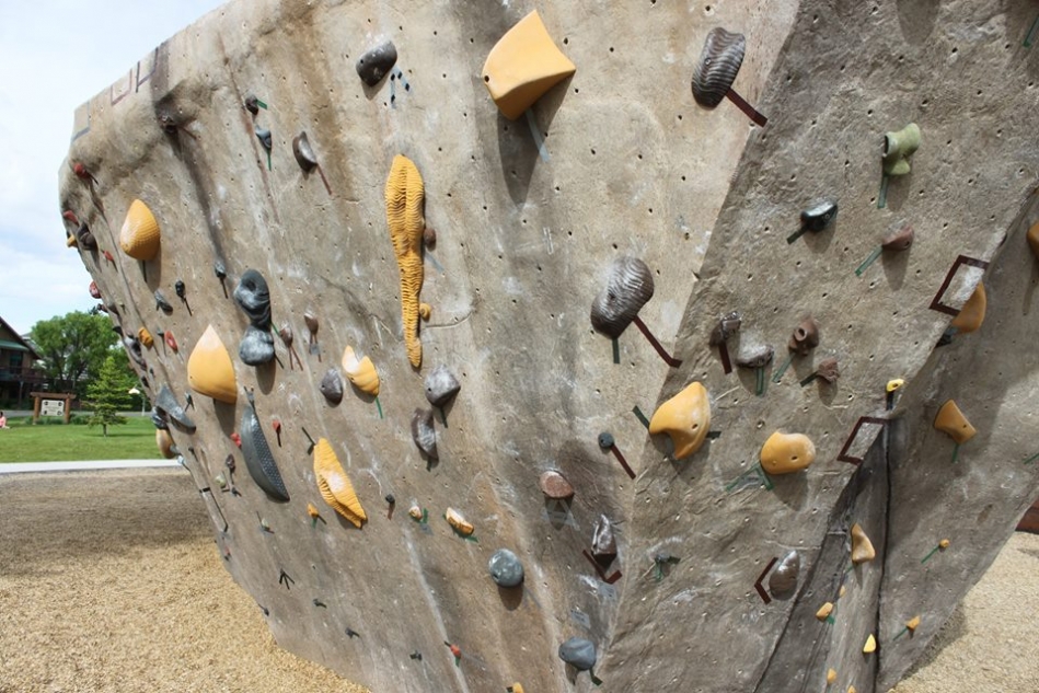 Phil Baux Park Rock Climb near Jackson, Wyoming Free Arenas