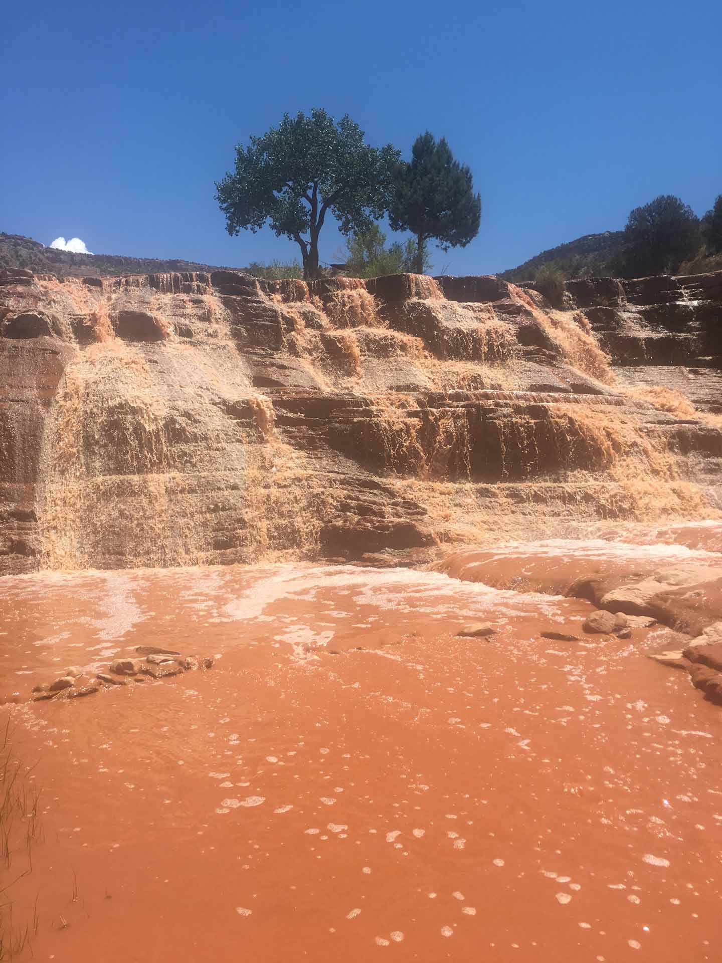 Toquerville Falls Dive, Hike, Mountain Bike, and Swim near La Verkin