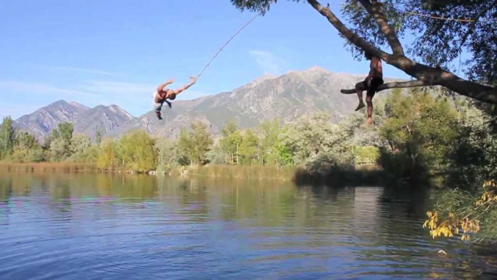 Mona Rope Swing Swim near Midway, Utah Free Arenas
