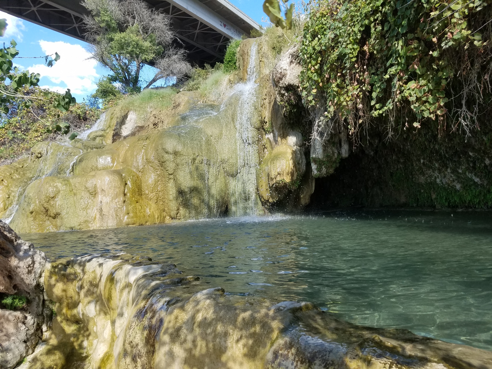 Little Jamaica aka Desert Springs Hike and Swim near Littlefield