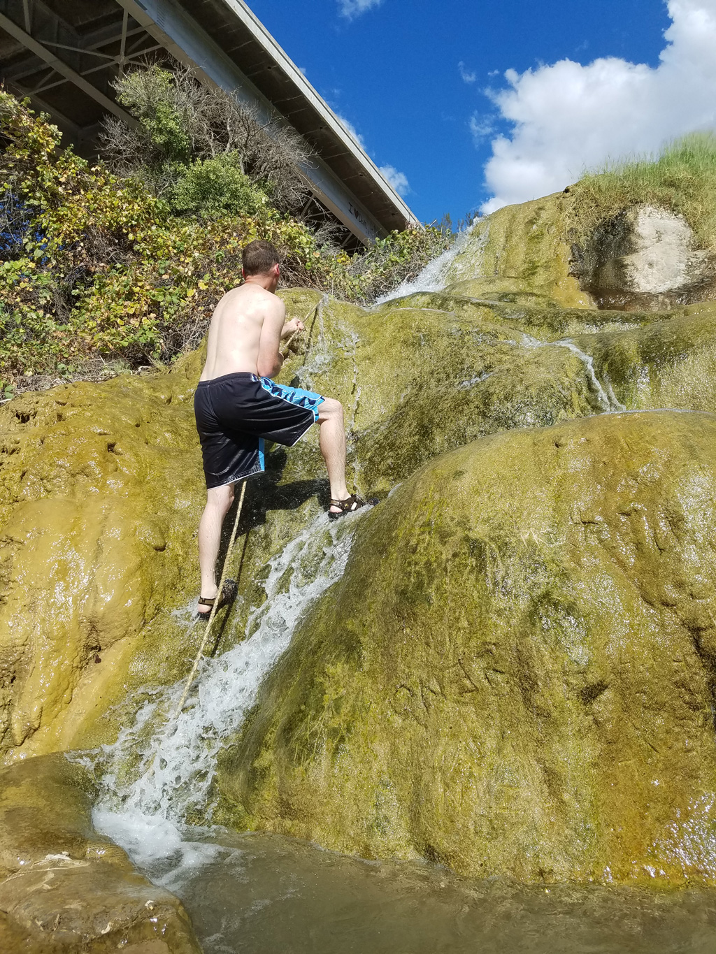 Little Jamaica aka Desert Springs Hike and Swim near Littlefield