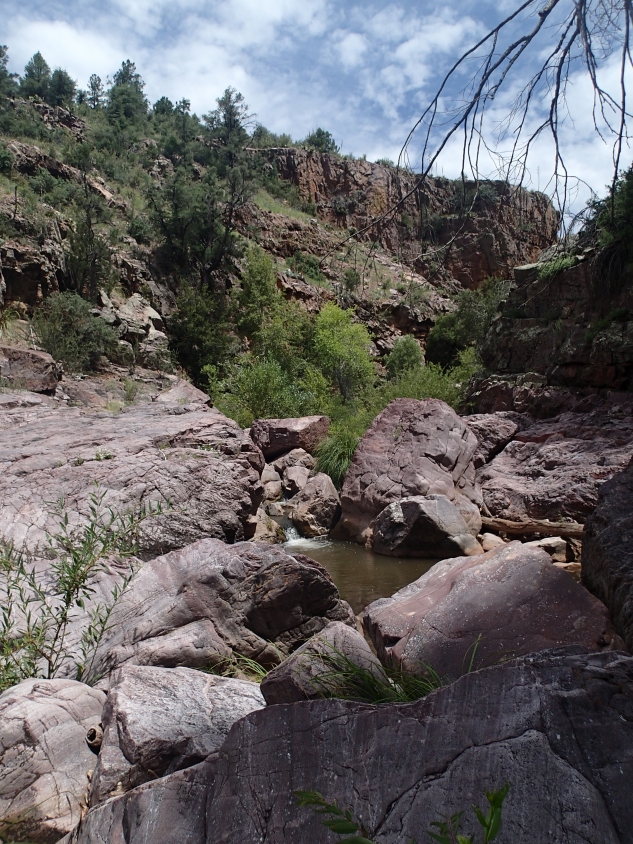 Christopher Creek Canyoneer, Hike, and Swim near Payson