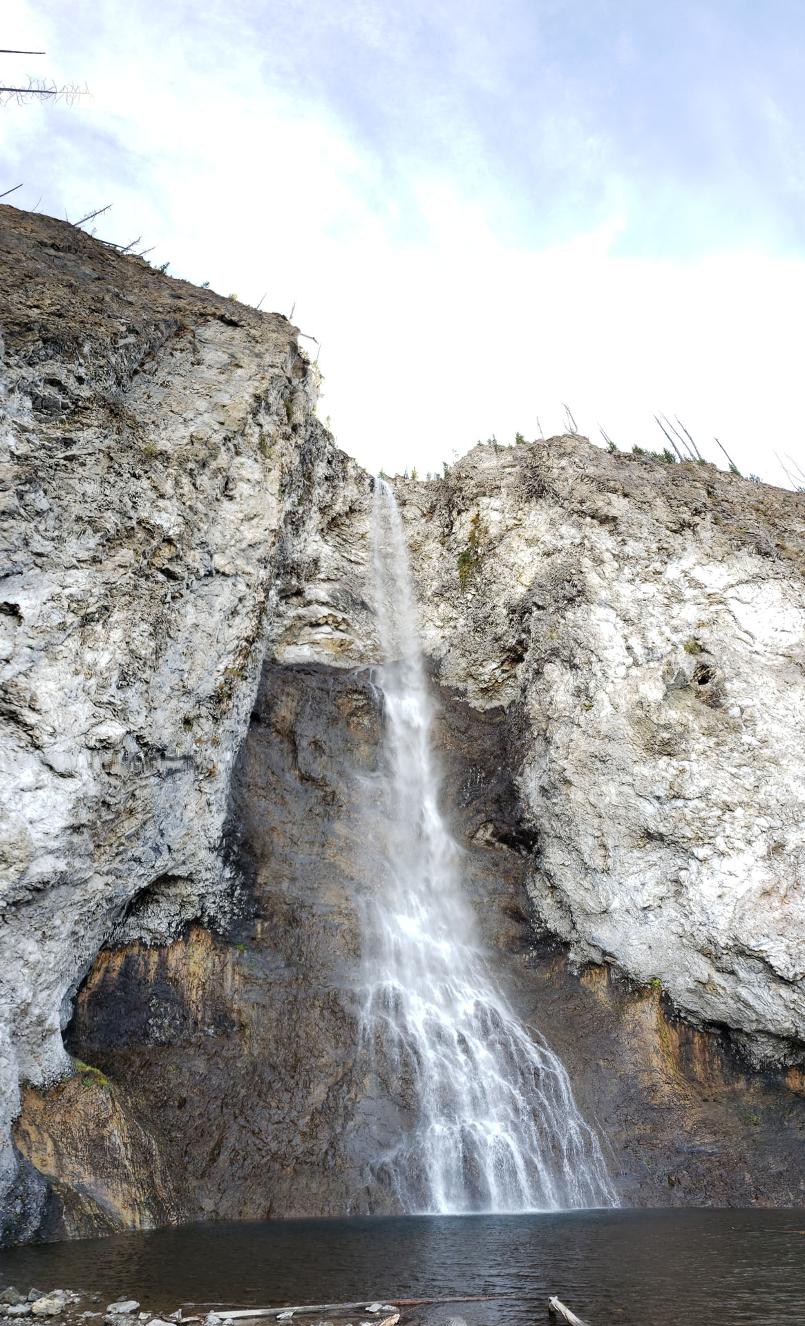 Fairy Falls Hike near Old Faithful, Yellowstone National