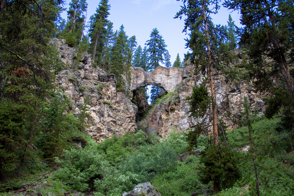 Natural Bridge Trail Hike and Mountain Bike near Lake Village