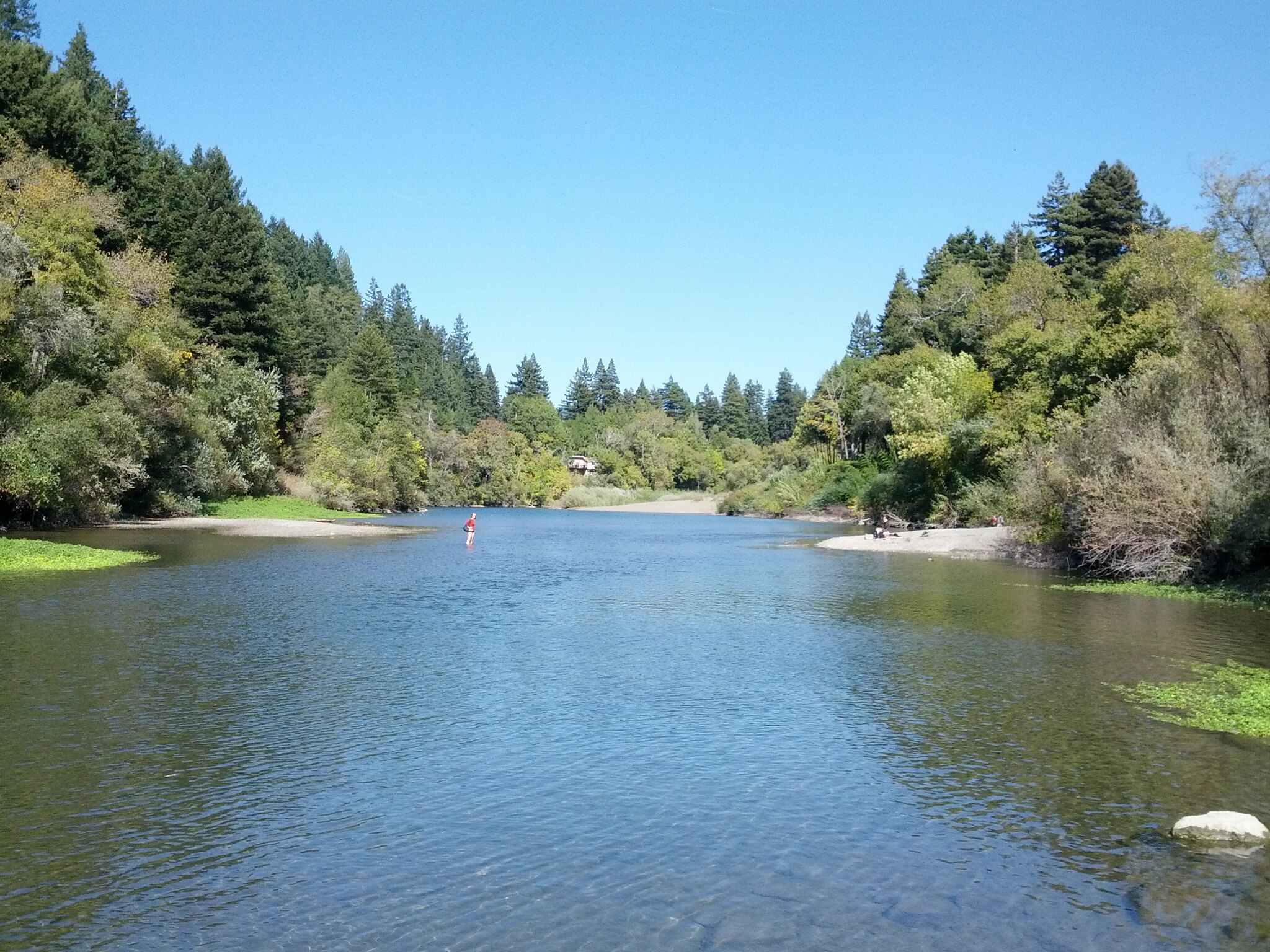 Sunset Beach River Park - Kayak and Swim near Forestville, California ...