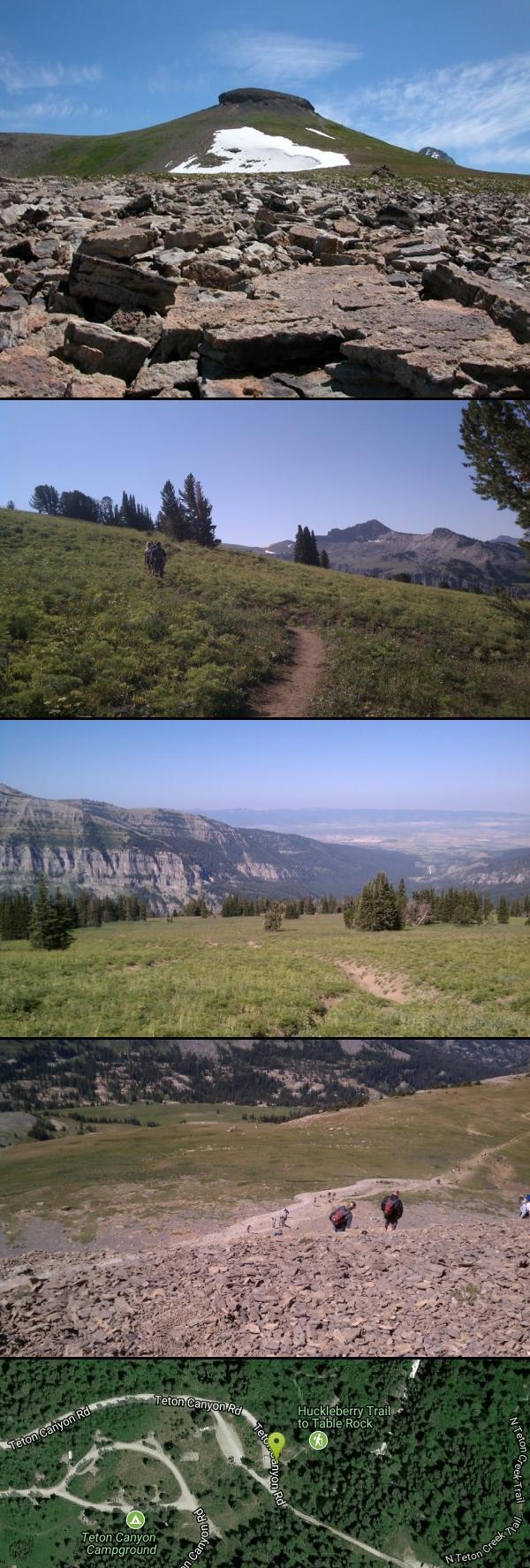 Camp and Hike at Table Rock / Table Mountain near Driggs, Idaho. Maps, directions, and reviews. At 11,300 feet, Table Mountain is possibly the most beautiful climb this side of the Tetons and offers what may well be the...