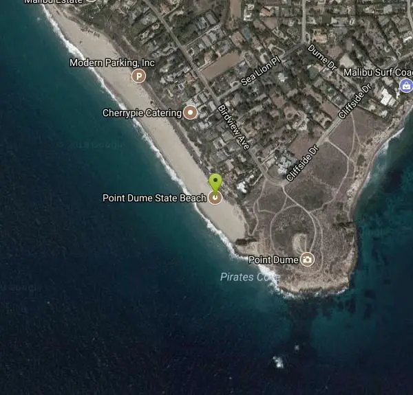 Dive, Hike, Rock Climb, and Swim at Point Dume State Beach near Malibu, California. Maps, directions, and reviews. Point Dume State Beach features headlands, cliffs, rocky coves and vast beach access. The beach is presently...