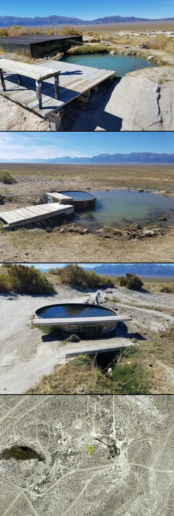 Hot Springs at Spencer Hot Springs near Austin, Nevada. Maps, directions, and reviews. Hot springs, filled with steaming, soothing mineral water are a popular way to sooth away the aches and pains after a days of hiking, riding,...