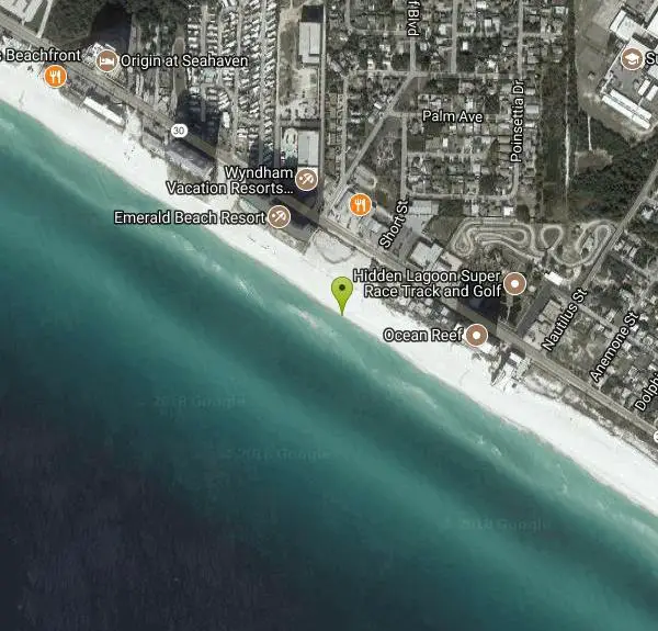 Swim at Panama City Beach near Panama City Beach, Florida. Maps, directions, and reviews. The best beach this side of paradise, Panama City Beach Florida offers 27 miles of stunning white sand, emerald green waters and surefire...