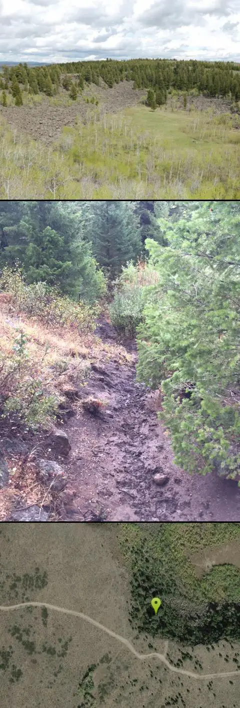 Camp, Hike, and Horseback at Pine Butte / The Caldera near St. Anthony, Idaho. Maps, directions, and reviews. This is about as close to an oasis as you can get in the deserts of Idaho. It's an old volcano in the middle of the...