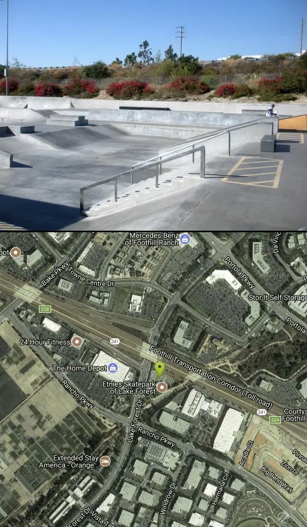 Skateboard at Etnies Skate Park Lake Forest near Lake Forest, California. Maps, directions, and reviews. If you want to skate this park is a must.Requirements to skate: Signed waiver form, membership form and valid skate park...