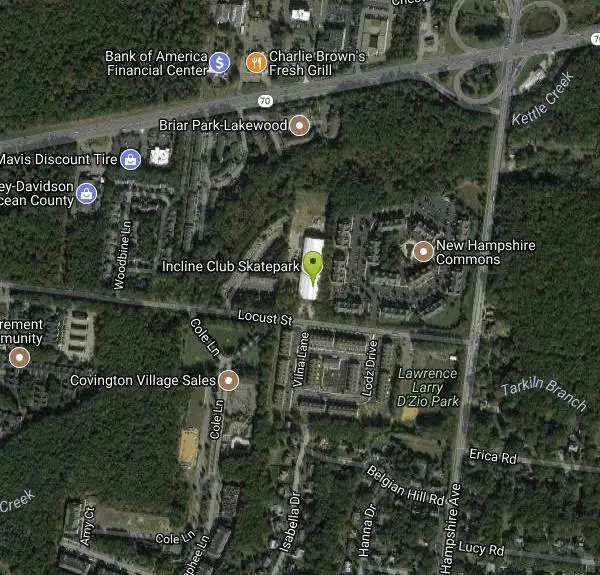 Skateboard at Incline Club near Lakewood Township, New Jersey. Maps, directions, and reviews. Indoor, mini ramp, pads required, pro shop, street course, vert ramp, and a membership fee required to skate. For more information log...