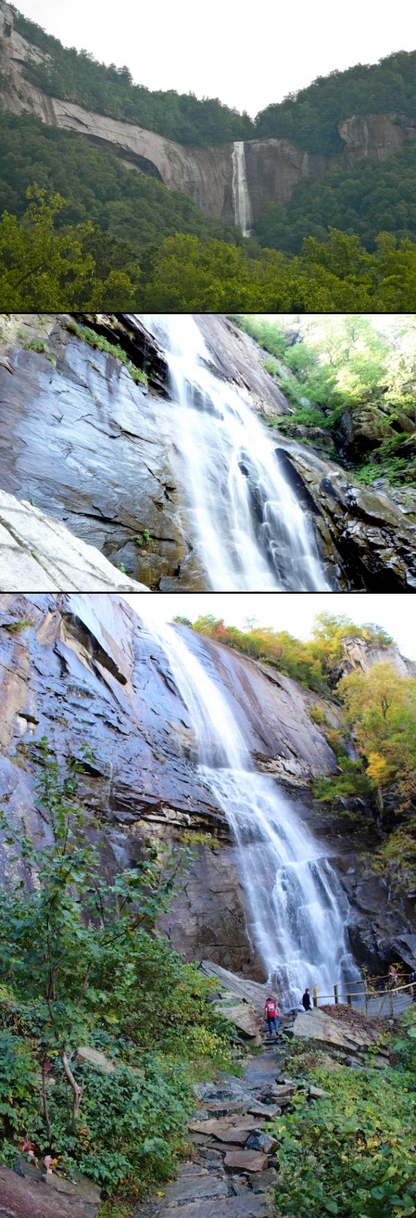 Hike and Swim at Hickory Nut Falls near Chimney Rock, North Carolina. Maps, directions, and reviews. Chimney Rock Park is a privately operated park within Chimney Rock State Park - there is an admission fee -... Fees: Yes, see...