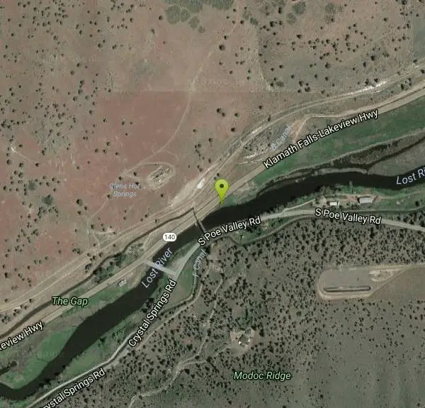 Hot Springs at Olene Gap Hot Springs near Klamath Falls, Oregon. Maps, directions, and reviews.
