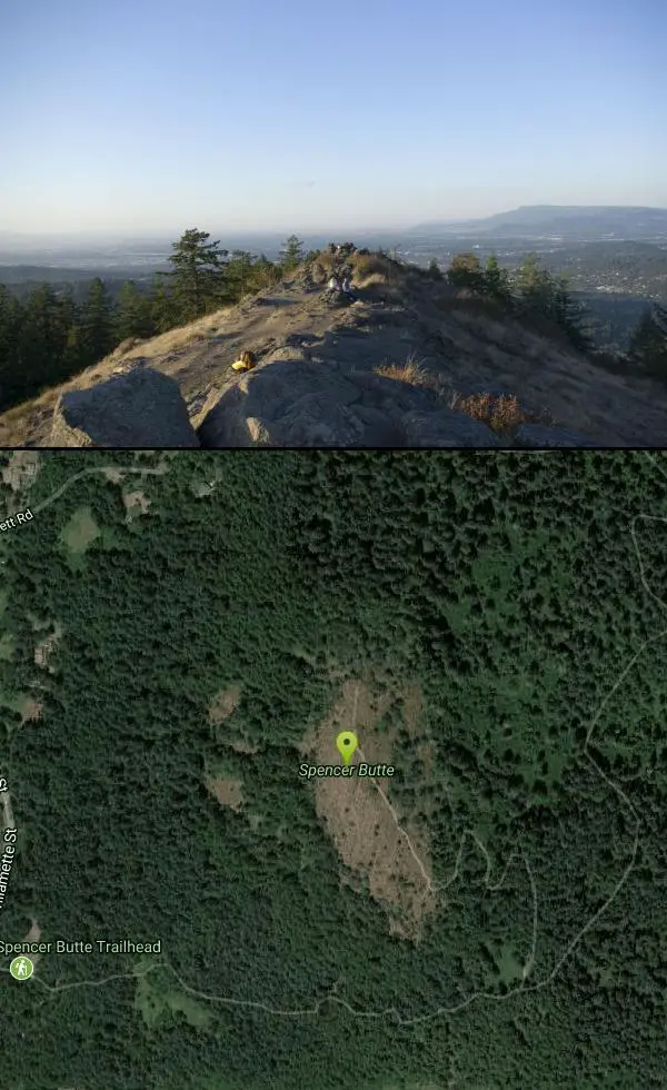 Hike at Spencer Butte near Eugene, Oregon. Maps, directions, and reviews. In need of a nearby hiking fix? Spencer Butte is the perfect place to get away from the city of Eugene and into the forest. Spencer Butte is a prominent...