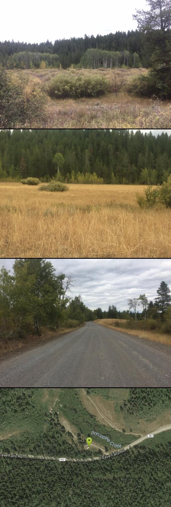 Camp and Swim at Porcupine Creek near Ashton, Idaho. Maps, directions, and reviews. Porcupine Creek is a hunting, fishing, camping, and swimming spot near Ashton, Idaho in Fremont County within Targhee National Forest. ...