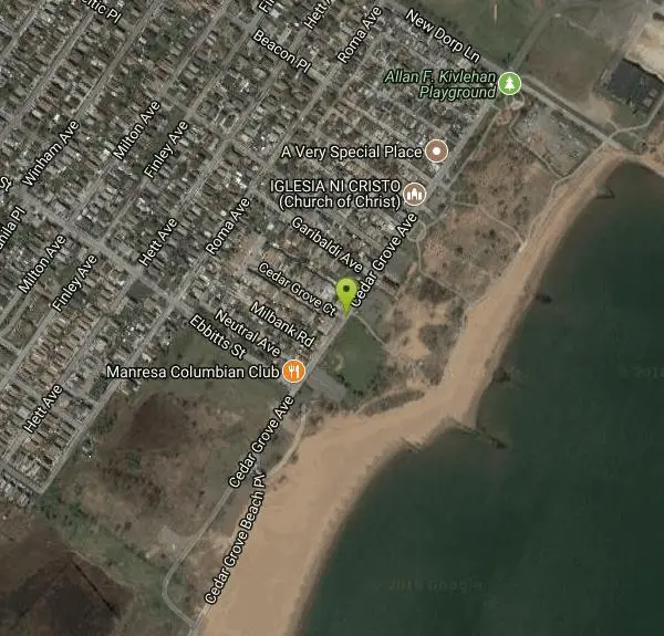 Mountain Bike at South beach Midland Beach Greenway in New York. Maps, directions, and reviews. Pavement and Boardwalk along the Atlantic ocean and under the Verrazano Bridge and past the Federal Camp grounds
