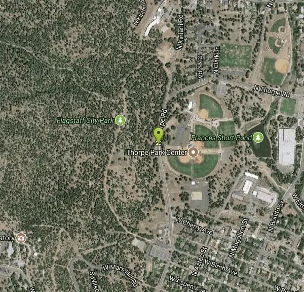 Disc Golf at Thorpe Park near Flagstaff, Arizona. Maps, directions, and reviews. At 7000' elevation, winding through Ponderosa forest with some open shots and more tight ones. City advice; play at your own risk - rocky...