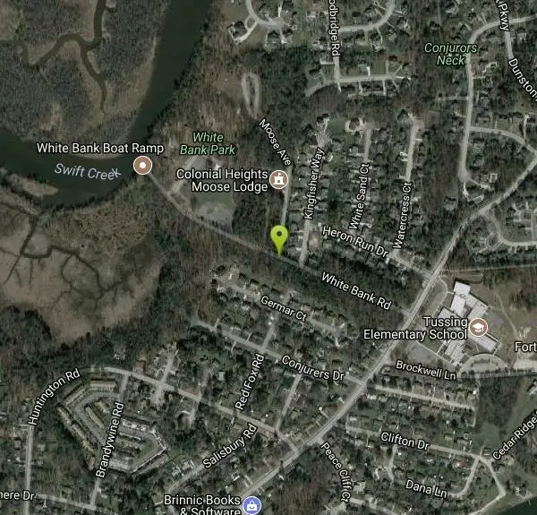 Disc Golf at Pharaoh's Tomb at White Bank Park near Colonial Heights, Virginia. Maps, directions, and reviews. Good mix of woods and open with 3 tees (Blue, White, Gray). Technique valued over length. Makes great use of the...