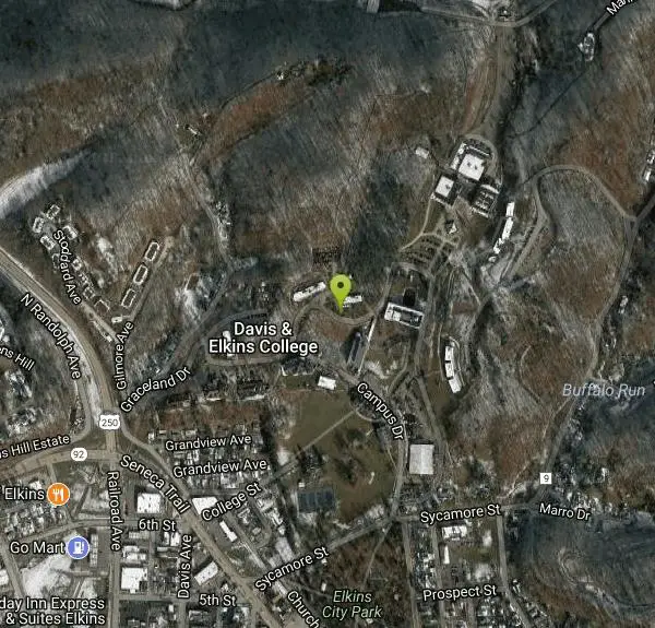 Disc Golf at Davis & Elkins College near Elkins, West Virginia. Maps, directions, and reviews. Beautiful - stretched across the front of campus. Public (No Fee)