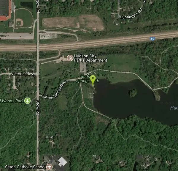 Disc Golf at Hudson Springs Park Disc Golf Course near Hudson, Ohio. Maps, directions, and reviews. Short, challenging front 9, with longer and more open back. Park road OB on 3 of the front holes and the lake OB on 3 of the...