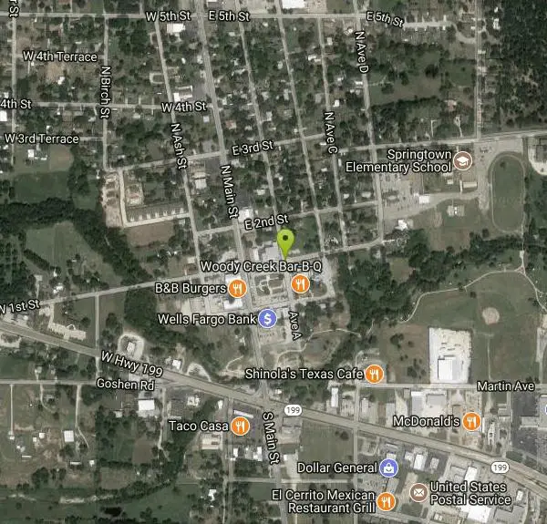 Disc Golf at Springtown West Park near Springtown, Texas. Maps, directions, and reviews. A functional 18 holes to 10 baskets design is you bring and follow the map. Large city park with tght woods and a creek to challenge. Many...