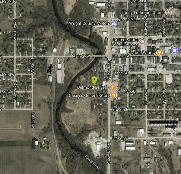 Disc Golf at River Disc Golf Course near Belmond, Iowa. Maps, directions, and reviews. Challenging - near a river. Wooded area with some bldgs and play equipment. Park is in town - easily accessible. Public (No Fee)