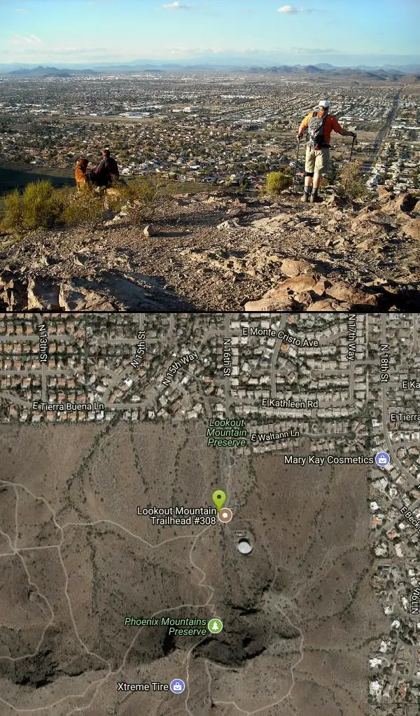 Hike at Lookout Mountain Summit Trail near Phoenix, Arizona. Maps, directions, and reviews. Lookout Mountain Summit Trail is a short, 1 mile trail in Phoenix, Arizona. The trail is steep, especially towards the summit,...
