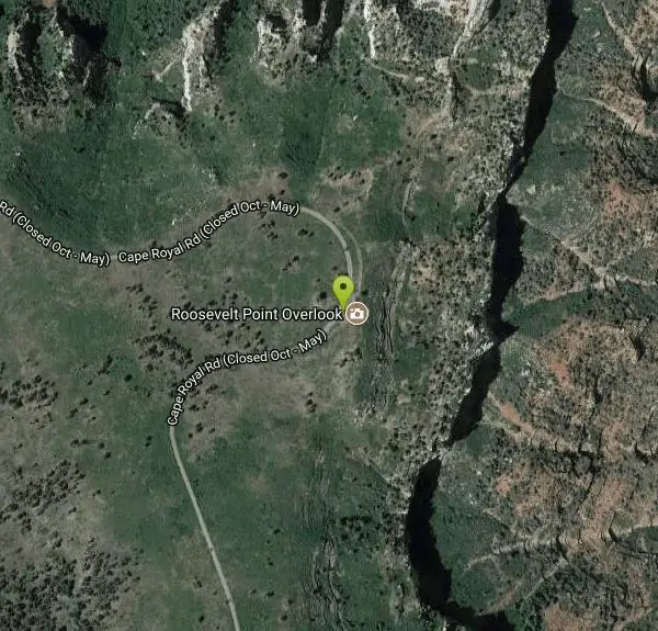 Hike at Roosevelt Point Trail near North Rim, Arizona. Maps, directions, and reviews. Roosevelt Point Trail on Grand Canyon National Park's North Rim is a 0.2 mile short, relatively flat woodland loop trail offering...