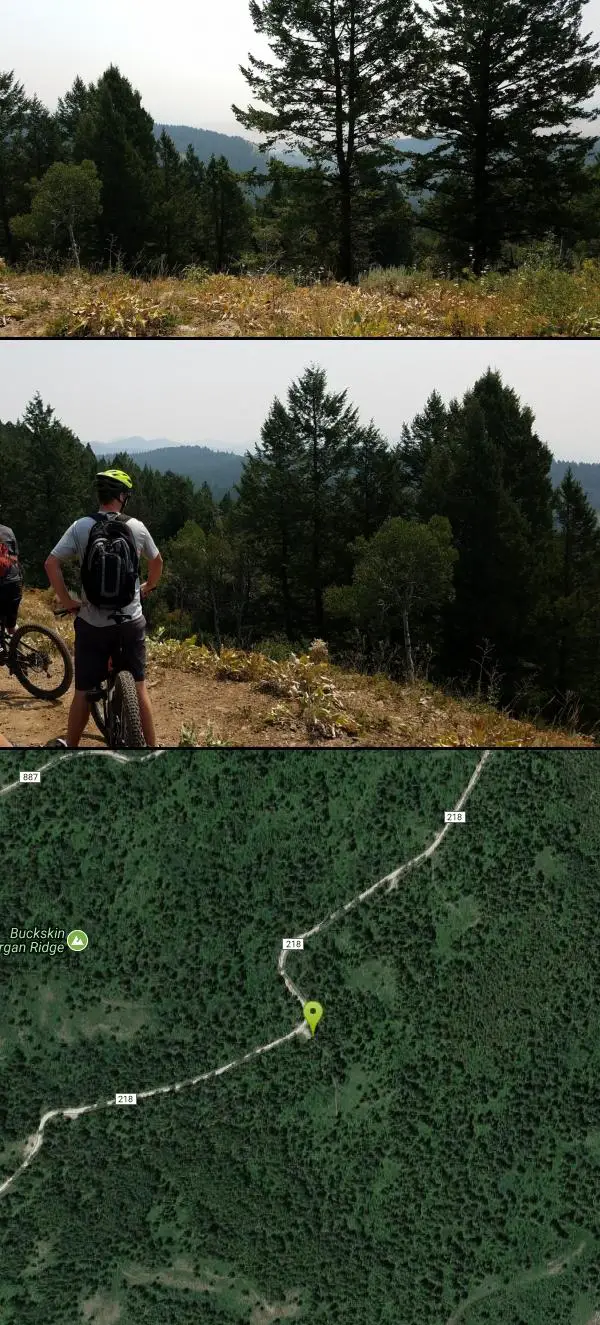 Hike and Mountain Bike at Hidden Vista / Pine Loop near Ririe, Idaho. Maps, directions, and reviews. You'll find the Hidden Vista trailhead on the South End of the Buckskin Morgan parking lot about a mile past Y Junction....