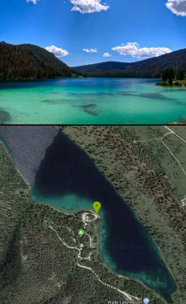 Camp, Canoe, Kayak, and Swim at Wade Lake near Cameron, Montana. Maps, directions, and reviews.