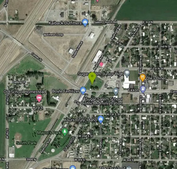 Sled at Park on Center St near Sugar City, Idaho. Maps, directions, and reviews.