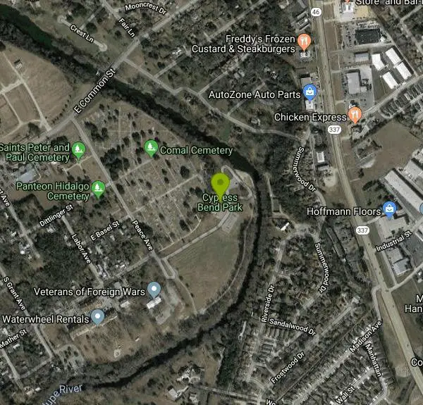 Swim at Cypress Bend Park near New Braunfels, Texas. Maps, directions, and reviews. Cypress Bend Park is one of the many charming public parks in the New Braunfels area. This park is a spacious 15 acres of play area. Cypress Bend...