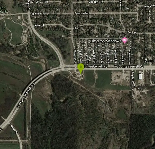 Mountain Bike at Lone Star Trail near Grand Prairie, Texas. Maps, directions, and reviews. Concrete Path