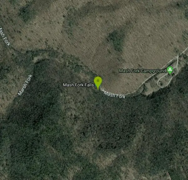 Camp, Hike, and Mountain Bike at Mash Fork Falls near Camp Creek, West Virginia. Maps, directions, and reviews. Mash Fork Falls is a beautiful little waterfall flowing in Camp Creek, West Virginia. Although it is not...