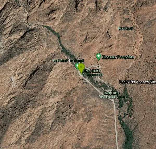 Hike at Red Reef trail near Hurricane, Utah. Maps, directions, and reviews. The Red Reef trail is located near the small town of Leeds, Utah and in the Red Cliffs Desert Reserve. It is a 2 mile trail that takes hikers near the...