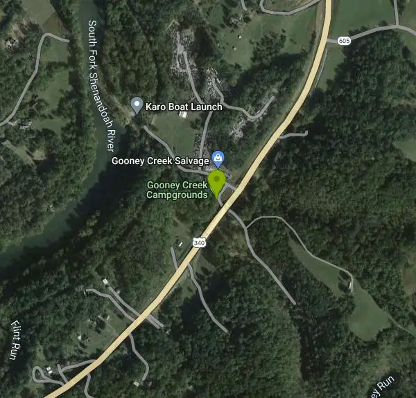 Camp, Hike, and Swim at Gooney Creek near Front Royal, Virginia. Maps, directions, and reviews.