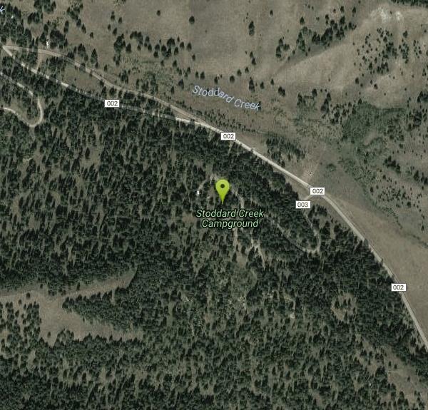 Stoddard Creek Camp near Spencer, Idaho Free Arenas