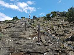 Camp, Cave, and Hike at North Menan Butte ('R' Mountain) near Menan, Idaho. Maps, directions, and reviews. The North Menan Butte is more commonly known to the locals and college students as R Mountain. Many kids know it better as... (image: Chain Rail Trail)