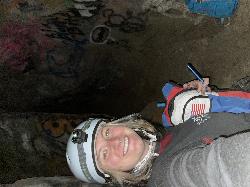 Cave at Fault Caves near Golden, Colorado. Maps, directions, and reviews. The Fault Caves are located in Golden, Colorado just off of Highway 6. These caves (unlike most that were created by wind, water or lava) were created from... (image: Me in the main chamber added by cupcakelovergonebad)